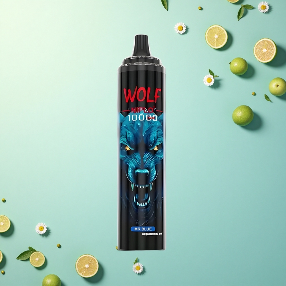 JNR Wolf Niplo 10000 Hr. Blauw 20ml 650mAh