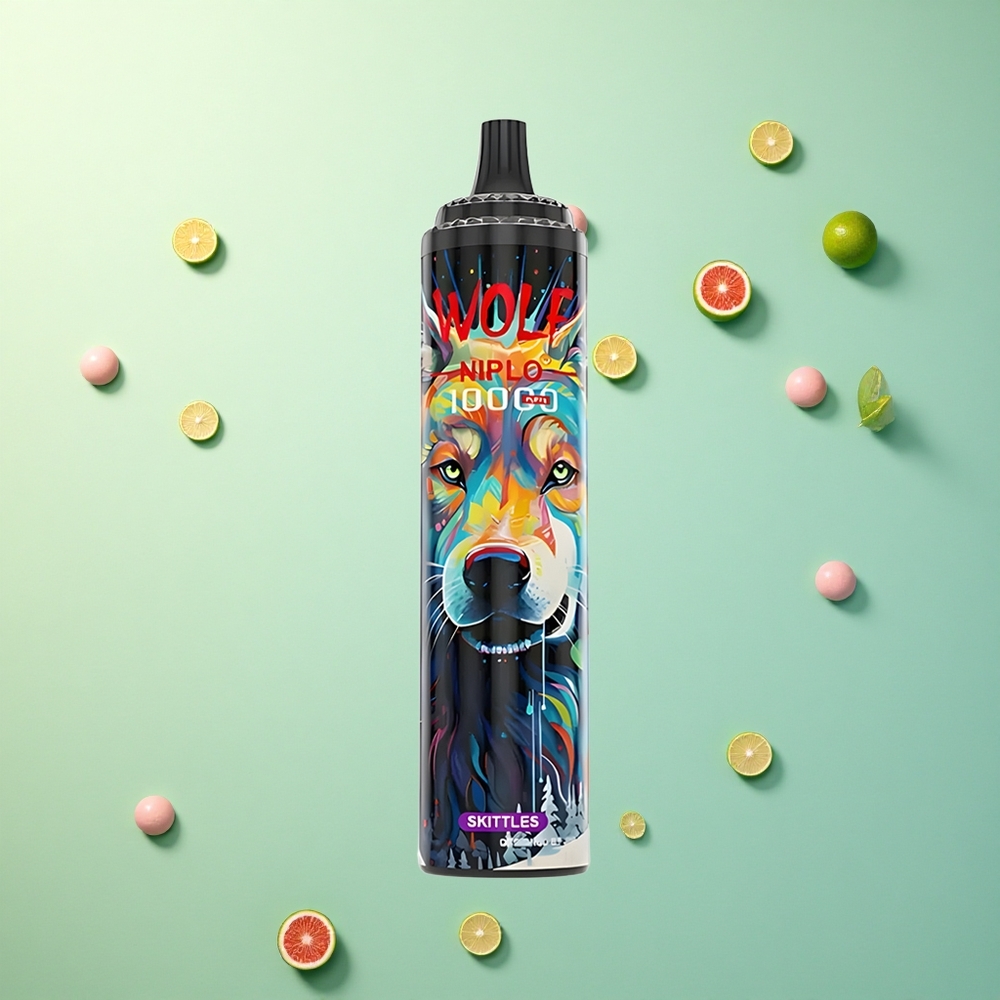 JNR Wolf Niplo 10000 Skittles 20ml 650mAh Type-C